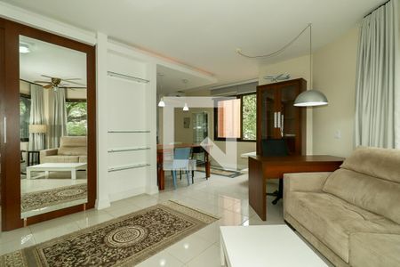 Sala de apartamento à venda com 1 quarto, 52m² em Três Figueiras, Porto Alegre