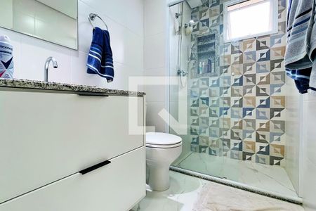 Apartamento à venda com 106m², 3 quartos e 2 vagas Apartamento à venda com 106m², 3 quartos e 2 vagasBanheiro da Suíte