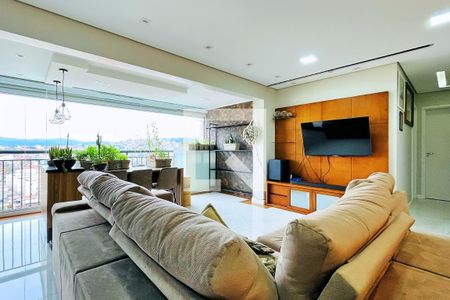 Sala de apartamento à venda com 3 quartos, 106m² em Jardim Flor da Montanha, Guarulhos