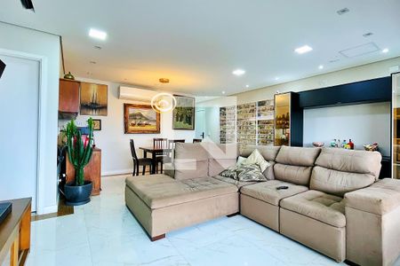 Sala de apartamento à venda com 3 quartos, 106m² em Jardim Flor da Montanha, Guarulhos