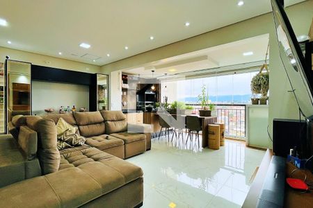 Sala de apartamento à venda com 3 quartos, 106m² em Jardim Flor da Montanha, Guarulhos