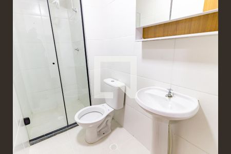 Banheiro de apartamento para alugar com 1 quarto, 24m² em Belenzinho, São Paulo