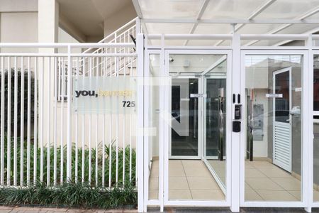 Apartamento à venda com 50m², 2 quartos e 1 vagaFachada e portaria
