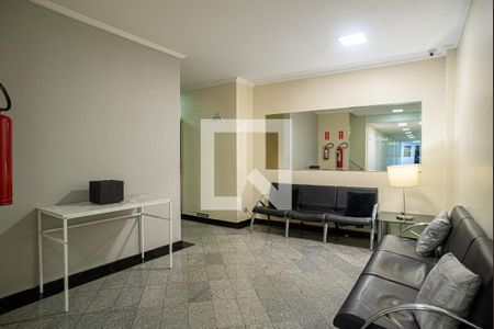 Studio para alugar com 37m², 1 quarto e sem vaga Studio para alugar com 37m², 1 quarto e sem vagaHall de entrada