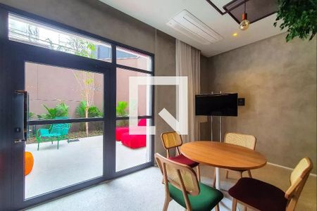 Apartamento à venda com 23m², 1 quarto e sem vaga Apartamento à venda com 23m², 1 quarto e sem vagaÁrea comum - Salão de jogos