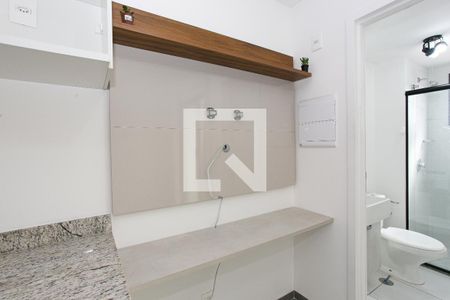 Apartamento à venda com 23m², 1 quarto e sem vaga Apartamento à venda com 23m², 1 quarto e sem vagaStudio - Painel de TV