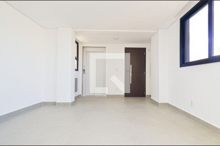 Sala de estar de apartamento à venda com 1 quarto, 49m² em Funcionários, Belo Horizonte