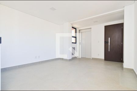 Sala de estar de apartamento à venda com 1 quarto, 49m² em Funcionários, Belo Horizonte