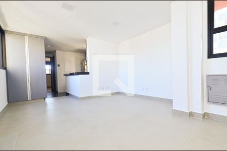 Sala de estar de apartamento à venda com 1 quarto, 49m² em Funcionários, Belo Horizonte