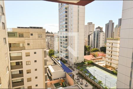 Vista Quarto de apartamento à venda com 1 quarto, 49m² em Funcionários, Belo Horizonte