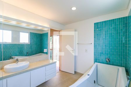 Banheiro da Suíte 1 de casa de condomínio para alugar com 4 quartos, 227m² em Brooklin Paulista, São Paulo