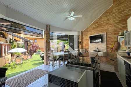 Casa de condomínio à venda com 600m², 5 quartos e 7 vagasChurrasqueira