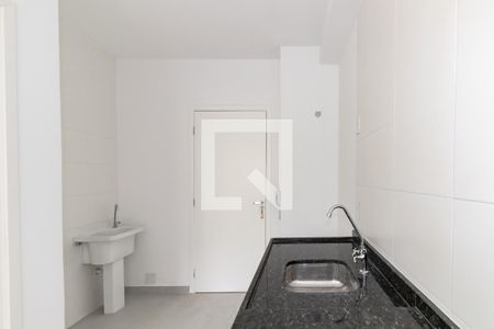 Cozinha de kitnet/studio para alugar com 1 quarto, 24m² em Vila Olímpia, São Paulo