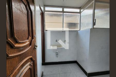 Área de Serviço de apartamento à venda com 3 quartos, 95m² em Santo Antônio, Belo Horizonte