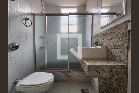 Banheiro Social de apartamento à venda com 3 quartos, 95m² em Santo Antônio, Belo Horizonte