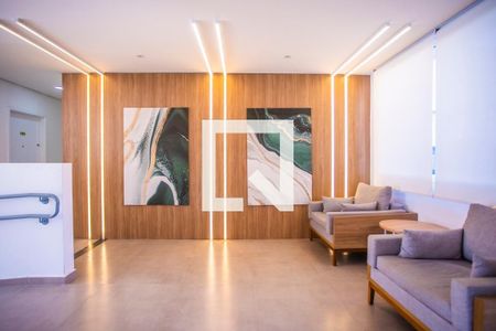 Hall Social de apartamento para alugar com 2 quartos, 41m² em Americanópolis, São Paulo