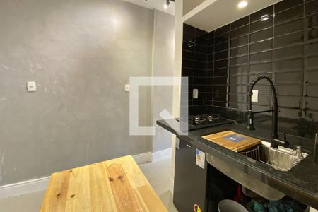 Studio para alugar com 25m², 1 quarto e sem vaga Studio para alugar com 25m², 1 quarto e sem vagaCozinha