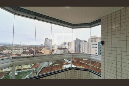 Vista da varanda  de apartamento para alugar com 2 quartos, 68m² em Vila Caiçara, Praia Grande
