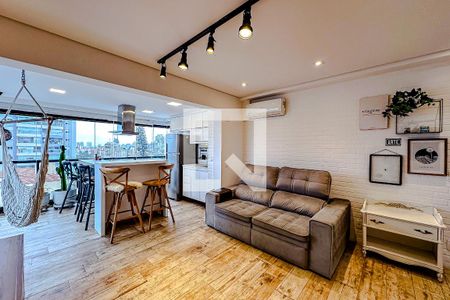 Sala de apartamento para alugar com 1 quarto, 50m² em Vila Mariana, São Paulo
