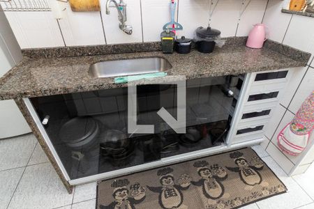 Apartamento à venda com 93m², 2 quartos e 1 vagaDetalhe da cozinha