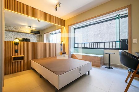 Studio de kitnet/studio para alugar com 1 quarto, 27m² em Pinheiros, São Paulo