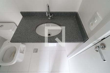 Apartamento para alugar com 57m², 2 quartos e 1 vagaDetalhe do banheiro