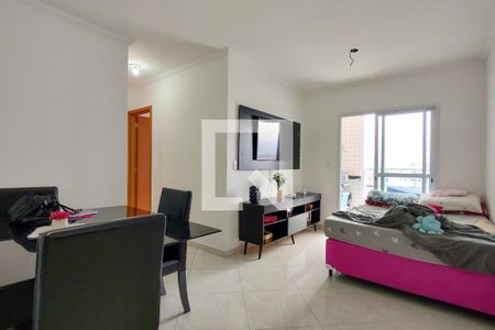 Sala de apartamento para alugar com 2 quartos, 80m² em Vila Assuncao, Praia Grande