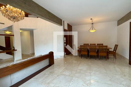 Sala de casa de condomínio para alugar com 4 quartos, 450m² em Alphaville, Santana de Parnaíba