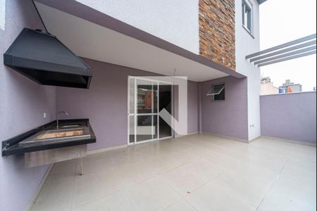 Varanda Gourmet de casa à venda com 3 quartos, 164m² em Vila Floresta, Santo André