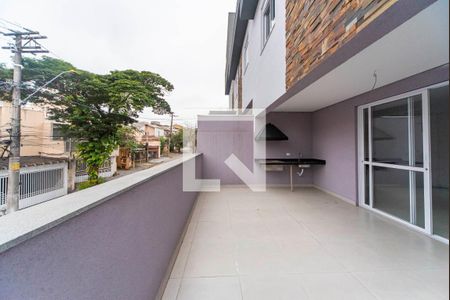 Varanda Gourmet de casa à venda com 3 quartos, 164m² em Vila Floresta, Santo André