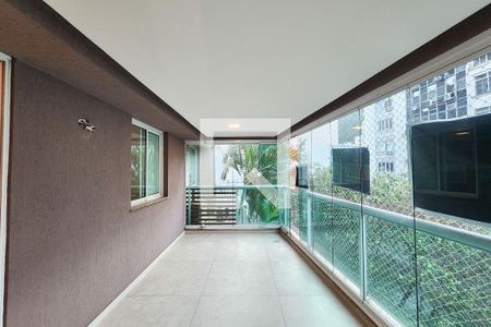 Varanda de apartamento à venda com 3 quartos, 96m² em Humaitá, Rio de Janeiro
