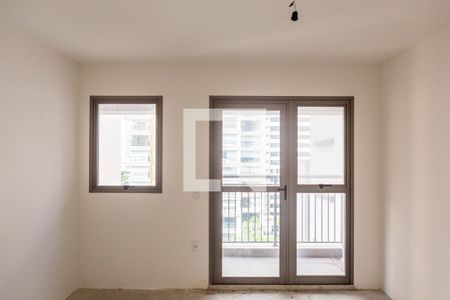Sala/Cozinha de apartamento à venda com 1 quarto, 26m² em Indianópolis, São Paulo