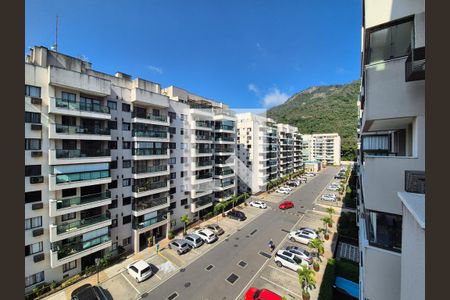 Vista da Sala de apartamento para alugar com 2 quartos, 66m² em Recreio dos Bandeirantes, Rio de Janeiro