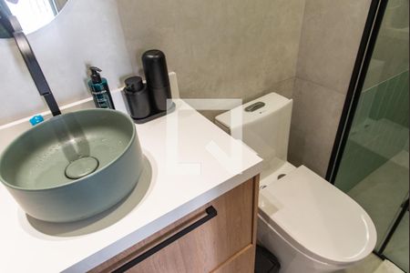 Apartamento para alugar com 33m², 1 quarto e sem vaga Apartamento para alugar com 33m², 1 quarto e sem vagaBanheiro