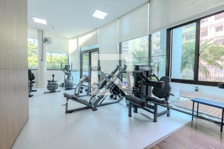 Apartamento à venda com 47m², 1 quarto e 1 vaga Apartamento à venda com 47m², 1 quarto e 1 vagaÁrea comum - Academia