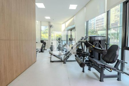 Apartamento à venda com 47m², 1 quarto e 1 vaga Apartamento à venda com 47m², 1 quarto e 1 vagaÁrea comum - Academia