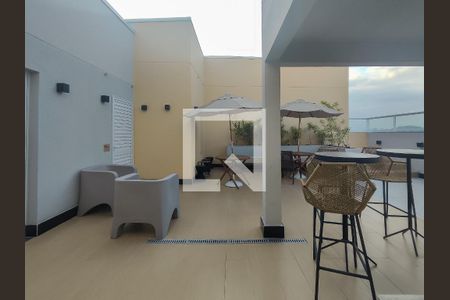 Apartamento à venda com 38m², 1 quarto e sem vagaVaranda gourmet