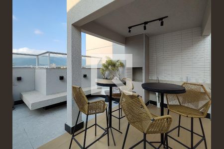 Apartamento à venda com 38m², 1 quarto e sem vagaVaranda gourmet