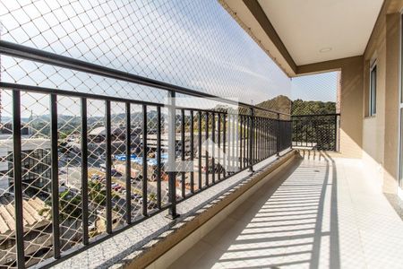 Varanda gourmet de apartamento à venda com 3 quartos, 109m² em Centro Comercial Jubran, Barueri