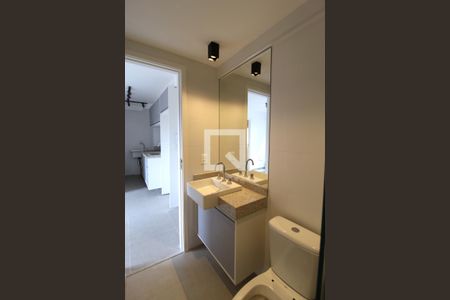 Studio à venda com 38m², 2 quartos e sem vagaBanheiro da Suíte e Social