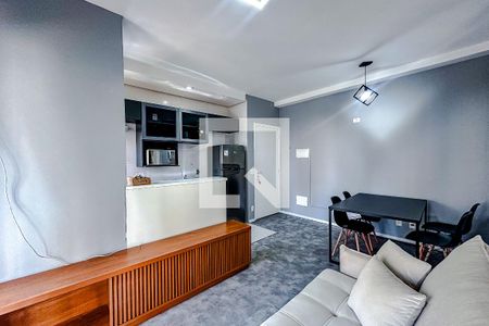 Sala de apartamento à venda com 1 quarto, 40m² em Vila Regente Feijó, São Paulo