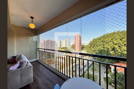 Varanda Sala de apartamento à venda com 3 quartos, 89m² em Jardim, Santo André