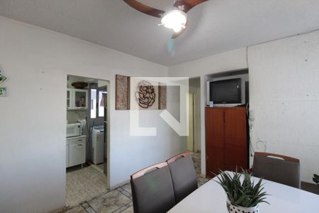 Sala de apartamento para alugar com 2 quartos, 58m² em Santa Branca, Belo Horizonte
