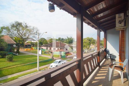 Varanda da Sala de casa à venda com 3 quartos, 630m² em Canudos, Novo Hamburgo