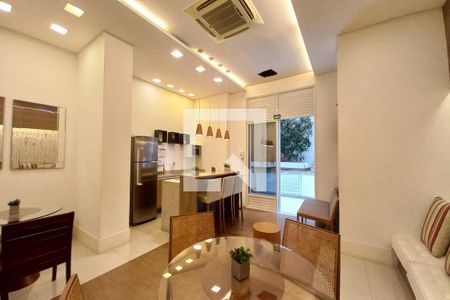 Studio para alugar com 47m², 1 quarto e 1 vagaÁrea comum - Salão de festas