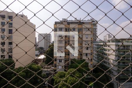 Sala Varanda Vista de apartamento à venda com 3 quartos, 105m² em Tijuca, Rio de Janeiro