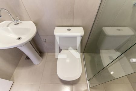 Studio para alugar com 24m², 1 quarto e sem vaga Studio para alugar com 24m², 1 quarto e sem vagaBanheiro