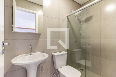 Studio para alugar com 24m², 1 quarto e sem vaga Studio para alugar com 24m², 1 quarto e sem vagaBanheiro