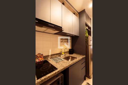 Studio para alugar com 30m², 1 quarto e sem vaga Studio para alugar com 30m², 1 quarto e sem vagaCozinha