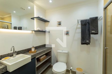 Studio para alugar com 30m², 1 quarto e sem vaga Studio para alugar com 30m², 1 quarto e sem vagaBanheiro